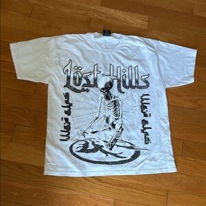 COPY - White Graphic Lost Hills T-Shirt
